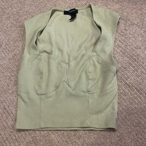 Forever 21 green bustier top size S
